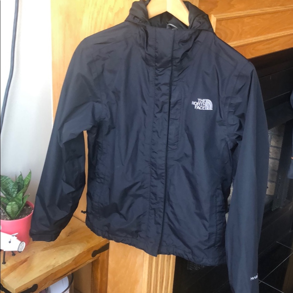 The North Face shell jacket black Xs